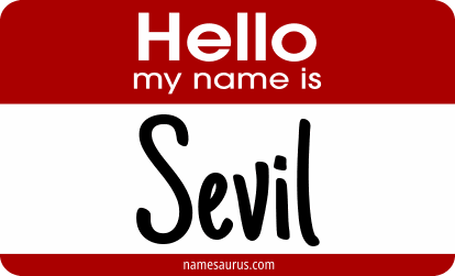 Hello my name is Sevil png download