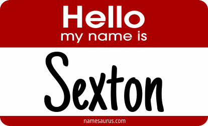 Hello my name is Sexton png download