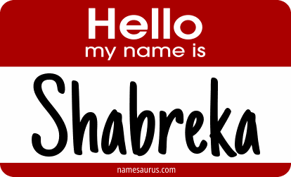 Hello my name is Shabreka png download