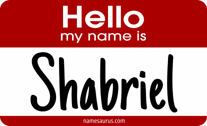 Hello my name is Shabriel png download