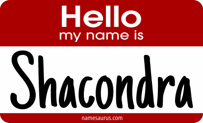 Hello my name is Shacondra png download