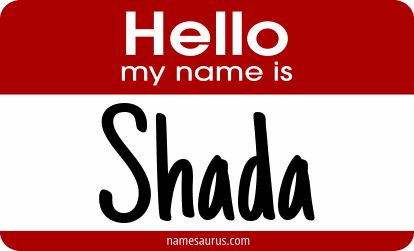 Hello my name is Shada png download