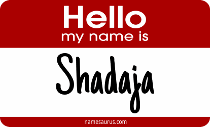 Hello my name is Shadaja png download