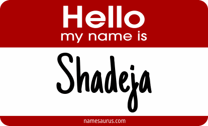 Hello my name is Shadeja png download