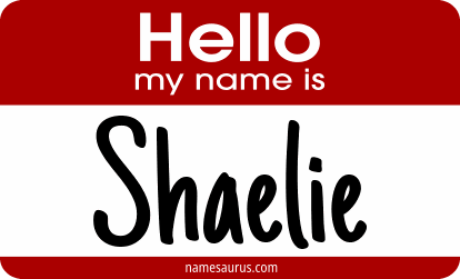 Hello my name is Shaelie png download