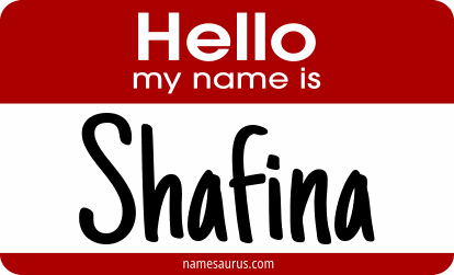 Hello my name is Shafina png download