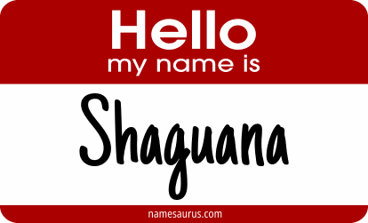 Hello my name is Shaguana png download