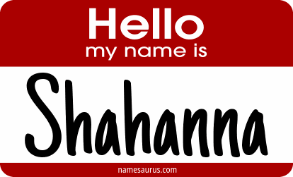 Hello my name is Shahanna png download