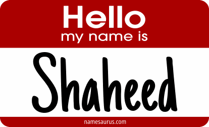 Hello my name is Shaheed png download