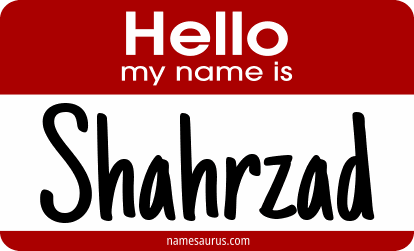 Hello my name is Shahrzad png download