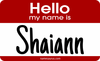 Hello my name is Shaiann png download