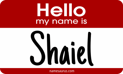 Hello my name is Shaiel png download