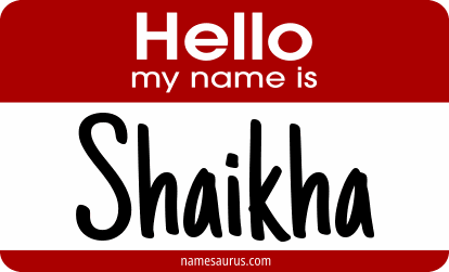 Hello my name is Shaikha png download