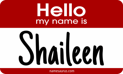 Hello my name is Shaileen png download