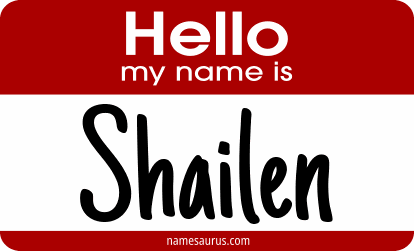 Hello my name is Shailen png download