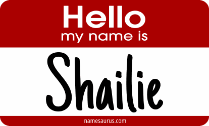 Hello my name is Shailie png download
