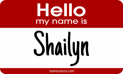 Hello my name is Shailyn png download