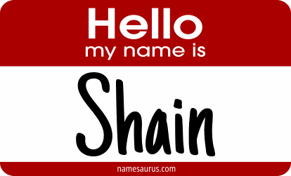 Hello my name is Shain png download
