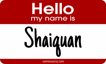 Hello my name is Shaiquan png download