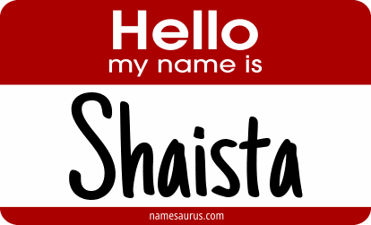 Hello my name is Shaista png download