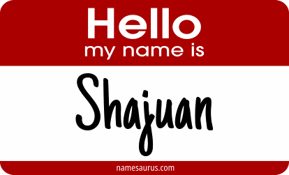 Hello my name is Shajuan png download