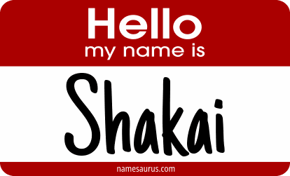 Hello my name is Shakai png download