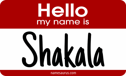 Hello my name is Shakala png download