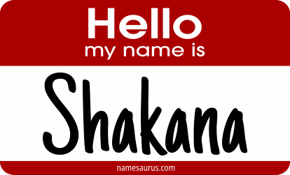 Hello my name is Shakana png download
