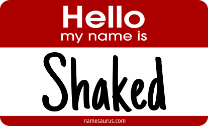 Hello my name is Shaked png download