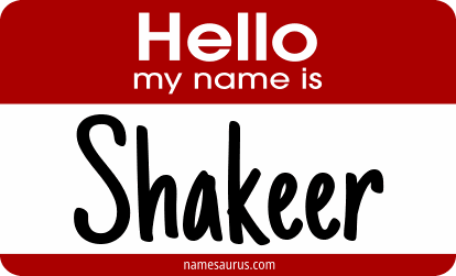 Hello my name is Shakeer png download