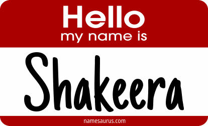 Hello my name is Shakeera png download