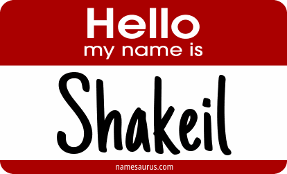 Hello my name is Shakeil png download