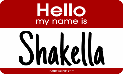 Hello my name is Shakella png download