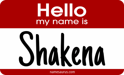 Hello my name is Shakena png download