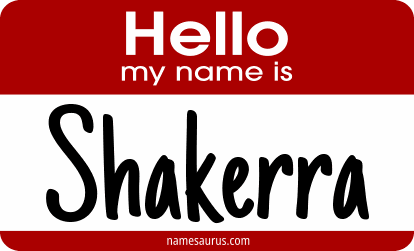 Hello my name is Shakerra png download
