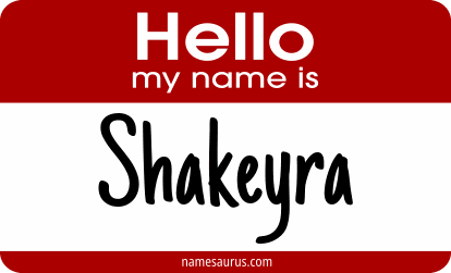 Hello my name is Shakeyra png download