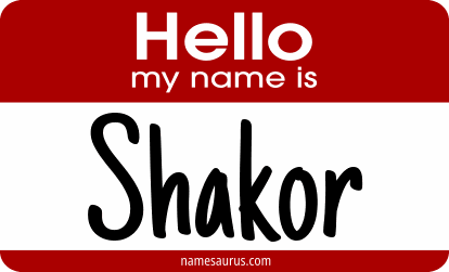 Hello my name is Shakor png download