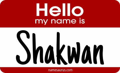 Hello my name is Shakwan png download