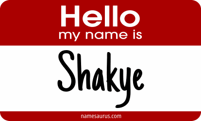Hello my name is Shakye png download