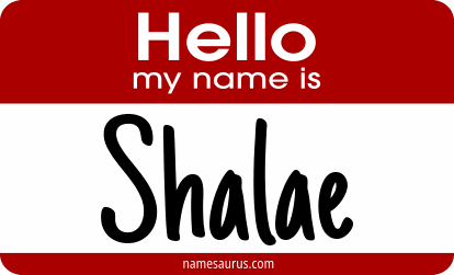Hello my name is Shalae png download