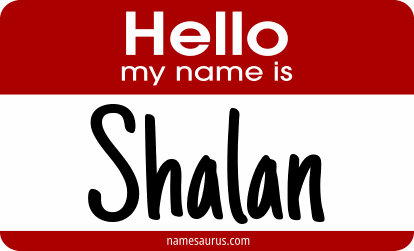 Hello my name is Shalan png download