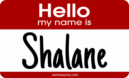 Hello my name is Shalane png download