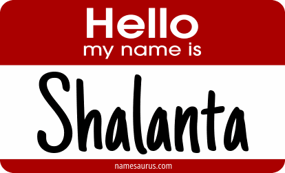 Hello my name is Shalanta png download