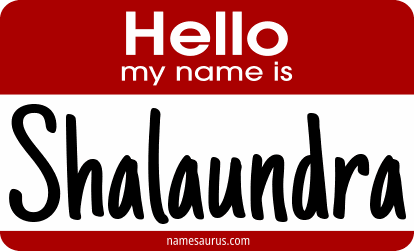 Hello my name is Shalaundra png download