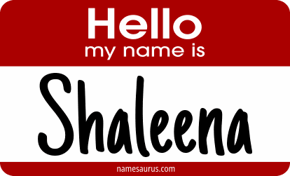Hello my name is Shaleena png download