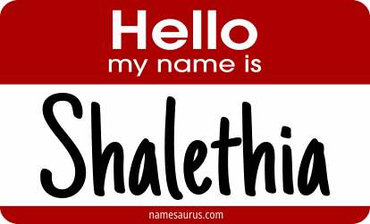 Hello my name is Shalethia png download