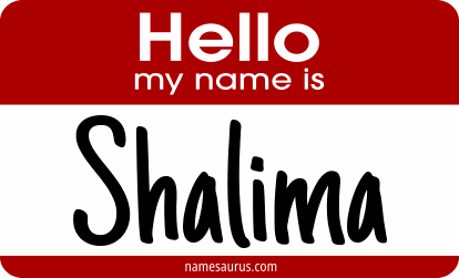 Hello my name is Shalima png download