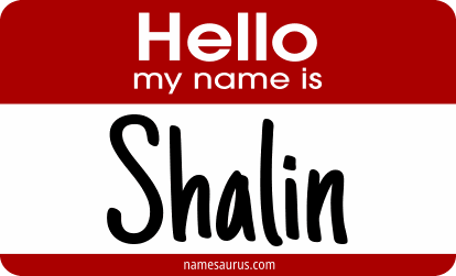 Hello my name is Shalin png download