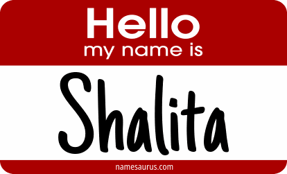 Hello my name is Shalita png download