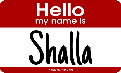 Hello my name is Shalla png download